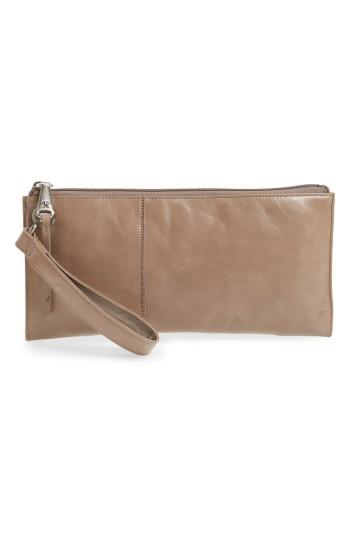 Women's Hobo 'vida' Leather Clutch -