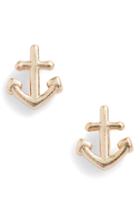 Women's Kris Nations Anchor Stud Earrings
