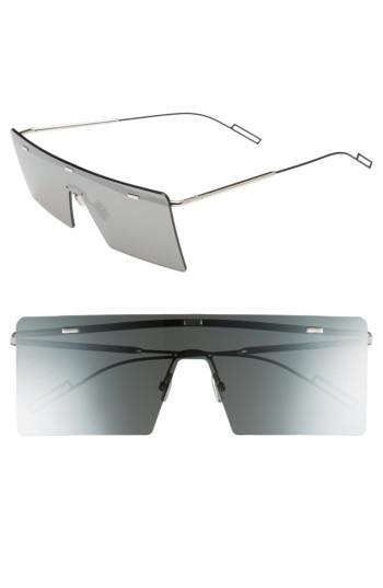 Men's Dior Homme Hardior 65mm Sunglasses - Palladium