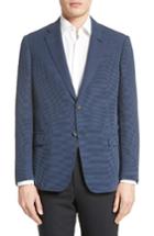 Men's Armani Collezioni Trim Fit Micro Texture Jacket