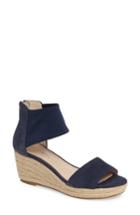Women's Pelle Moda Kona Platform Wedge Sandal M - Blue