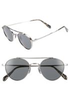 Men's Oliver Peoples Watts 49mm Round Sunglasses - Grey