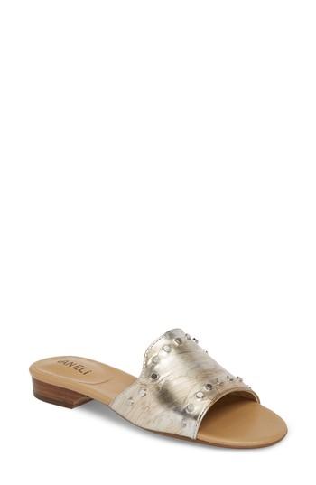 Women's Vaneli Bonet Slide Sandal M - Metallic