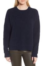 Women's Nordstrom Signature Cashmere Blend Boucle Sweater - Blue