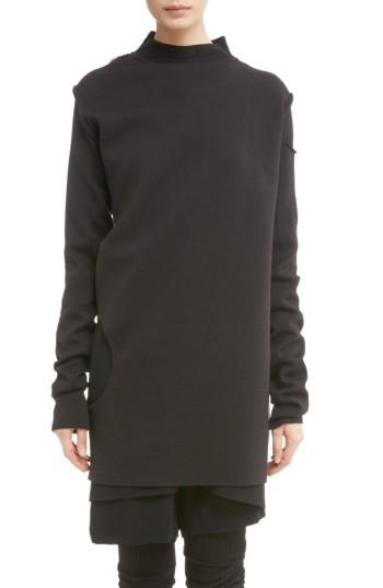 Women's Rick Owens Subhuman Merino Wool Convertible Sweater