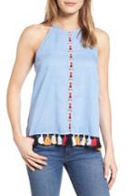 Women's Thml Tassel Trim Cotton Top