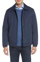 Men's Cole Haan Signature Faux Shearling Lined Jacket - Blue