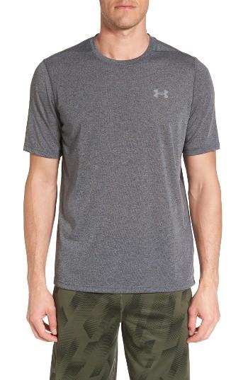 Men's Under Armour Threadborne Siro 3c Twist T-shirt - Black