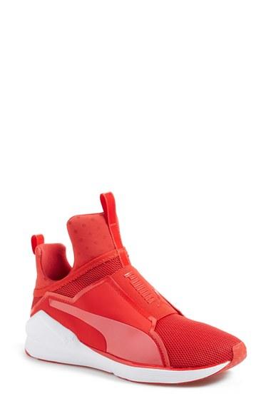 Women's Puma 'fierce Core' High Top Sneaker .5 M - Red