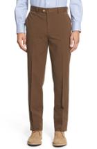 Men's Bensol Trim Fit Stretch Cotton Ottoman Trousers