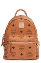 Mcm 'x-mini Stark Side Stud' Convertible Backpack -