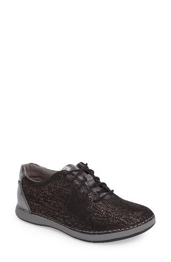 Women's Alegria Essence Lace-up Leather Oxford -8.5us / 38eu - Grey