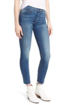 Women's Hudson Jeans Nico Raw Hem Crop Super Skinny Jeans - Blue