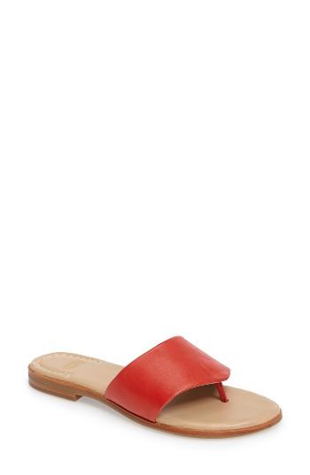 Women's Johnston & Murphy Raney Flip Flop M - Red