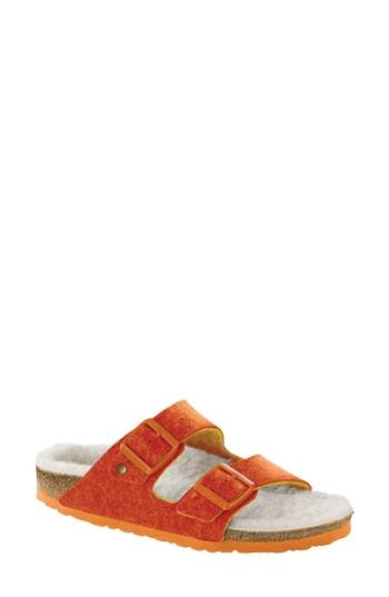 Women's Birkenstock Arizona Happy Slide Sandal -5.5us / 36eu D - Orange