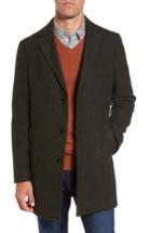Men's Rodd & Gunn Virgin Wool Long Coat - Brown