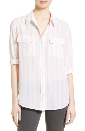 Women's Equipment Signature Stripe Silk Shirt