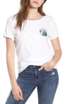 Women's Lucky Brand 1990 Ringer Tee - White