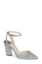Women's Jimmy Choo Micky Ankle Strap Pump Us / 37eu - Blue