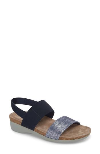 Women's Munro 'pisces' Sandal .5 M - Blue