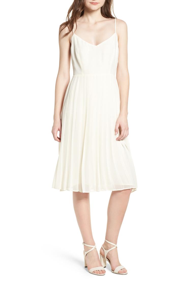 Women's Cupcakes And Cashmere Deena Pleated Dress