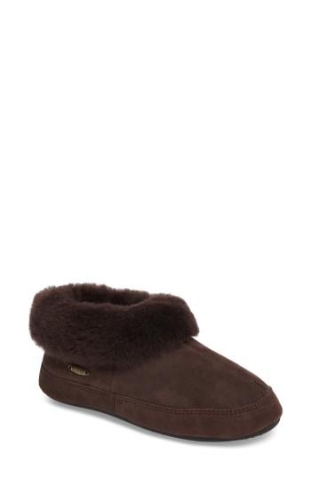 Women's Acorn 'oh Ewe Ii' Genuine Sheepskin Slipper M - Brown