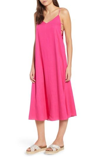 Women's Moon River Trapeze Dress - Pink