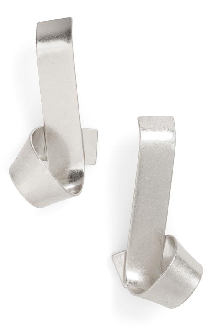 Women's Canvas Jewelry Ribbon Earrings