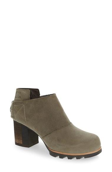 Women's Sorel 'addington' Waterproof Bootie M - Green