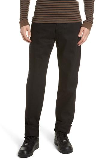 Men's Naked & Famous Easy Guy Relaxed Fit Jeans - Black