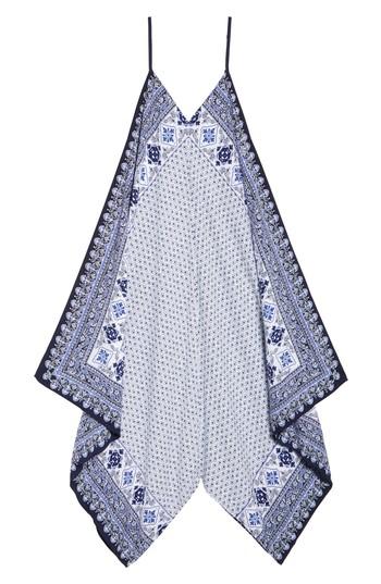 Women's Tommy Bahama Border Print Cover-up Maxi Dress - Blue