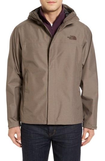 Men's The North Face Venture Ii Raincoat - Brown