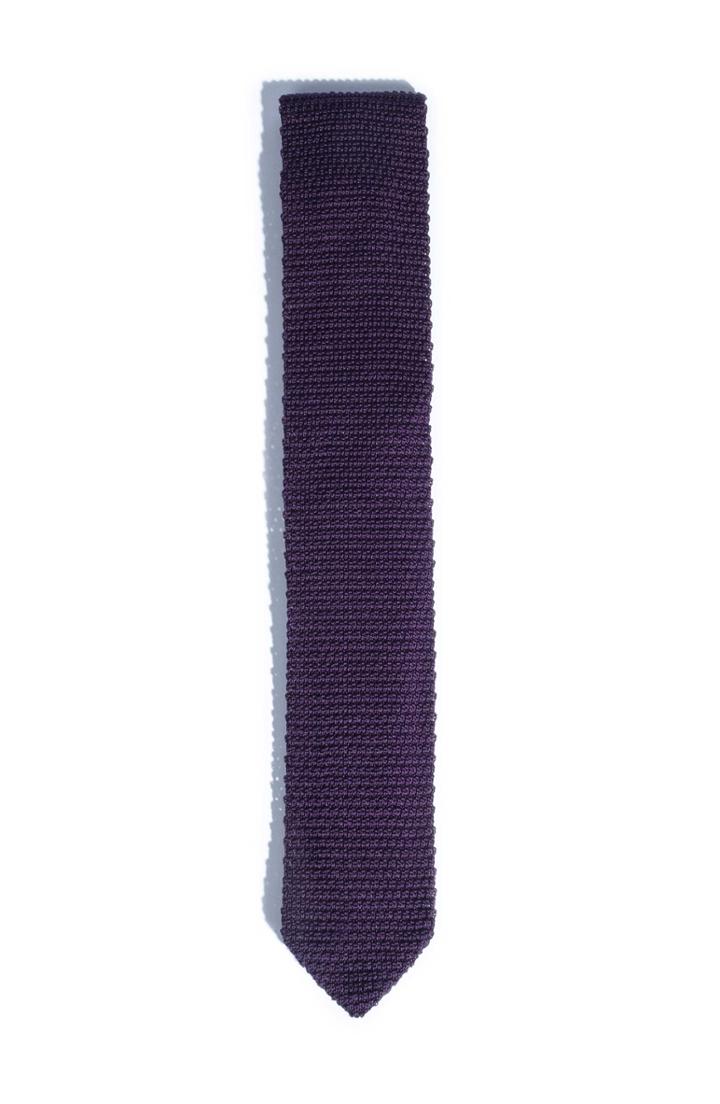 Men's Hook + Albert Solid Silk Knit Tie