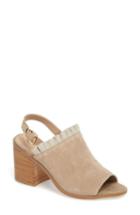 Women's Sbicca Carla Block Heel Sandal M - Brown