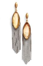 Women's Dean Davidson Ornate Semiprecious Stone Fringe Earrings