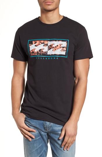 Men's Billabong Inverse Graphic T-shirt - Black