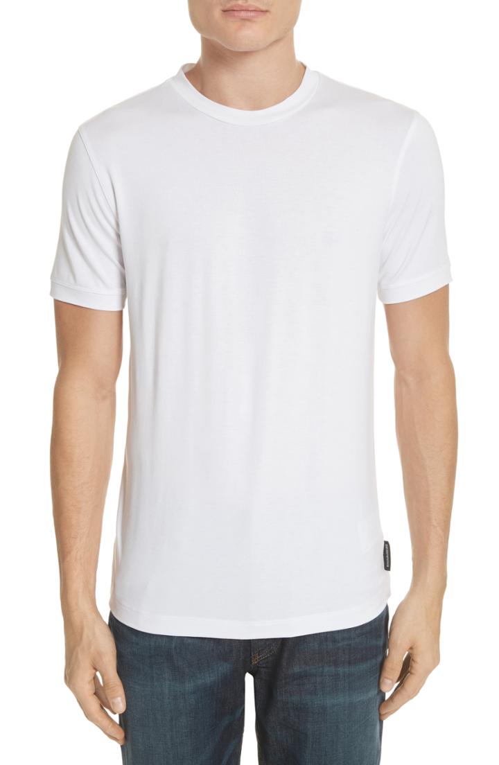 Men's Emporio Armani Slim Fit Stretch Crewneck T-shirt