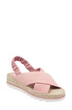 Women's Marc Fisher D Pella Sandal, Size 5 M - Pink