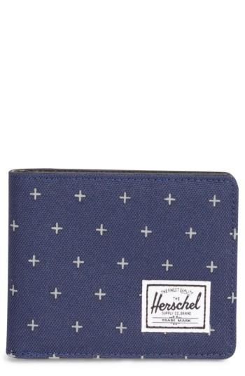 Men's Herschel Supply Co. Hank Rfid Bifold Wallet - Blue/green