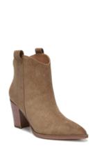 Women's Sarto By Franco Sarto Ella Western Bootie M - Brown