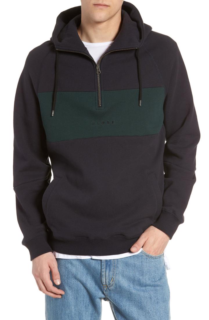 Men's Globe Borders Hoodie