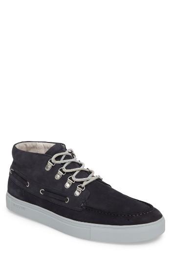 Men's Blackstone Nm09 Mid Top Boat Sneaker -8.5us / 41eu - Blue