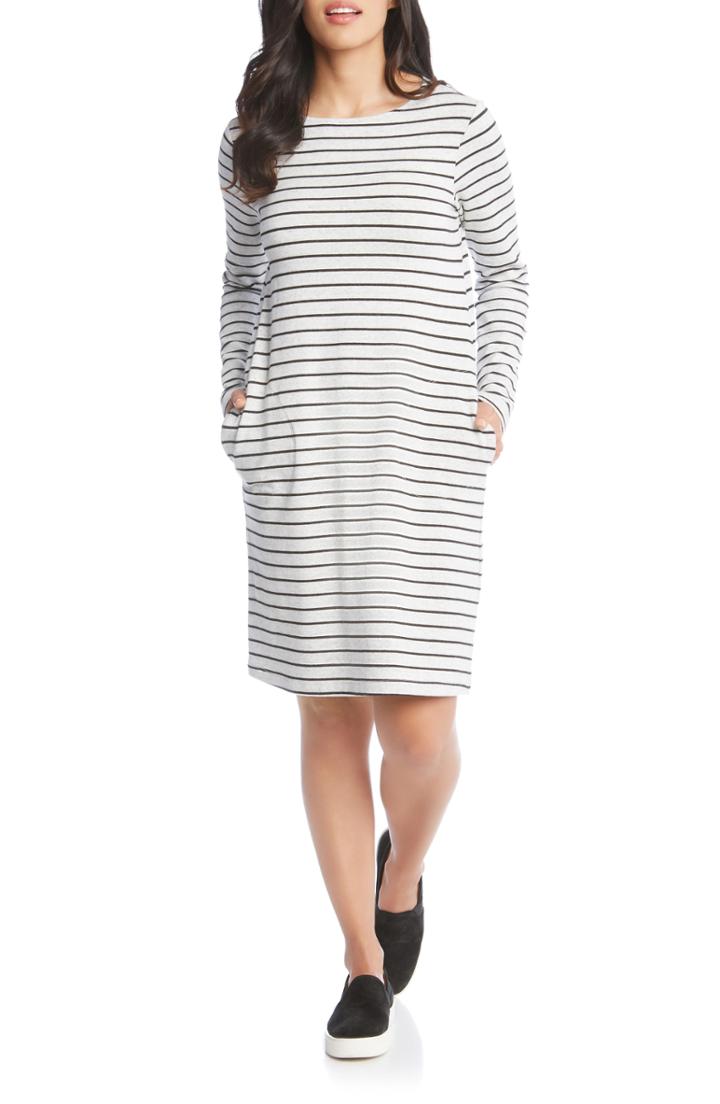 Women's Karen Kane Stripe French Terry Dress