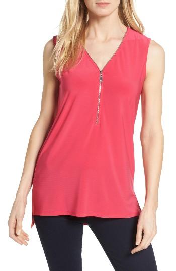 Women's Chaus Zip Front Top