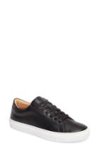 Women's Greats Royale Perforated Low Top Sneaker M - Black