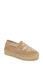 Women's Toni Pons Florence Embroidered Platform Espadrille Sneaker .5-6us / 36eu - Brown