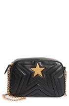 Stella Mccartney Mini Star Quilted Faux Leather Camera Bag - Ivory