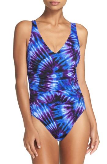Women's Magicsuit Culture Club One-piece Swimsuit - Purple