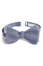 Men's John W. Nordstrom Solid Silk Bow Tie, Size - Blue