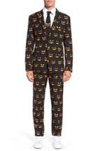 Men's Opposuits 'black-o Jack-o' Trim Fit Suit With Tie